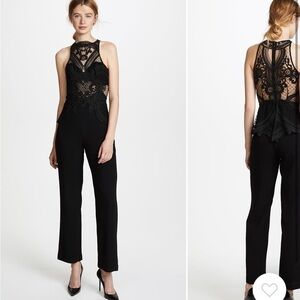 Thurley Chameleon One Piece Black Jumpsuit Size 10